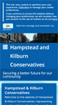 Mobile Screenshot of hampsteadandkilburn.org